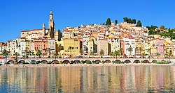 View of Menton