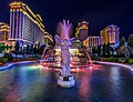 Caesars Palace fountain