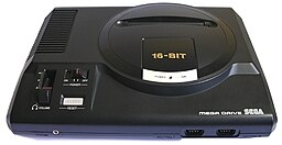 Sega Mega Drive, Europaisk/Australsk (PAL) version.