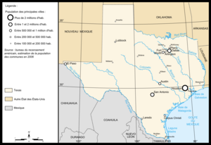 Villes du Texas