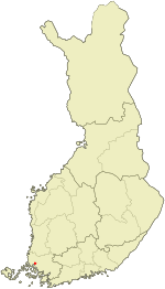 Location of Mietoinen in Finland