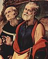 Deutsch: Unbefleckte Empfängnis, Szene: Maria und Heilige, Detail: Hl. Petrus und Hl. Antoninus von Florenz von Piero di Cosimo, c. 1505