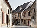 Maisons à colombages dans la ville haute