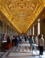 Una delle gallerie dei Musei Vaticani