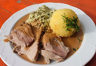 Schweinebraten - roast pork