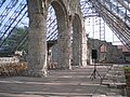 Arches in the cathedral ruins