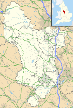 Castleton ubicada en Derbyshire