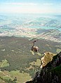 Kabelbaan op de berg Pilatus