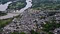 Amboise vanuit de lucht