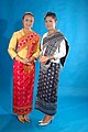 Lao women wearing sinhs.