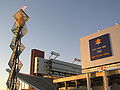 Salt Lake 2002 Olympic Cauldron Park with Olympic Cauldron lit