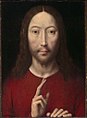 Hans Memling: Segnender Christus