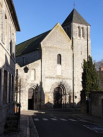 L'abbatiale Notre-Dame.