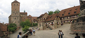 Panorama vo da Niamberga Burg