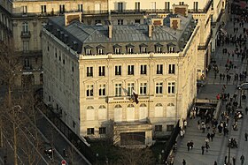 Vue de la mission diplomatique