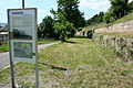 Alte Trasse der Industriebahn entlang der Weinberge, Mai 2010