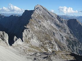 Vue depuis l'ouest.