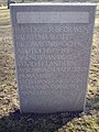 Slottsbyggmästarens grav / Gravestone of the Castle Constructor