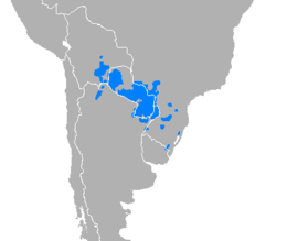 Mapa de distribución