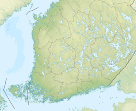 Lago Pyhä ubicada en Finlandia meridional