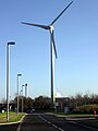 Enercon E-70 at Greenpark, Reading, England