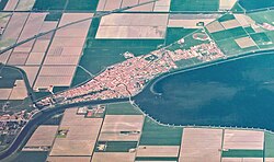 Comacchio ilmakuvassa.