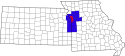 Area metropolitana di Kansas City - Localizzazione