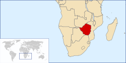 Zimbabven Tazovaldkund Republic of Zimbabwe