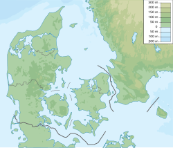 Copenhagen trên bản đồ Đan Mạch