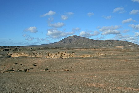 Paysage volcanique de Lanzarote.