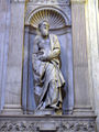 Statue of Saint Peter by Michelangelo; Duomo; Siena, Italy