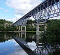 Brücke über dem Teslin River bei Johnsons Crossing / Yukon Territory