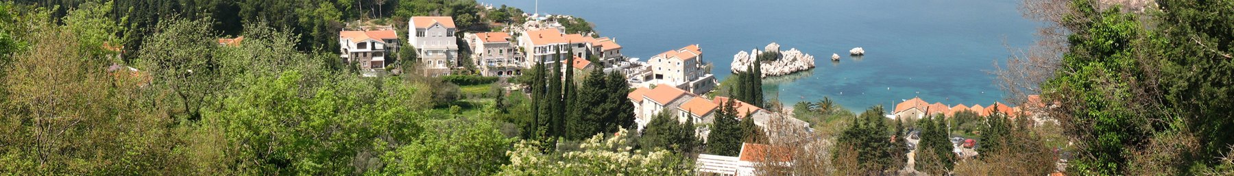 Seaside houses in Montenegro