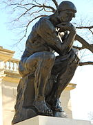 Auguste Rodin's The Thinker at the Rodin Museum