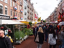 Vue du Albert Cuypmarkt