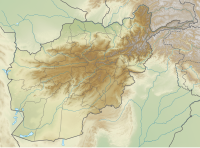 Lagekarte von Afghanistan