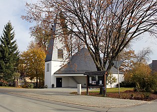 Die Friedenskirche in Zedtwitz