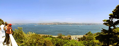 View of the Bosphorus from Topkapı Palace