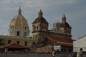 San Pedro Claver, Blick vom alten Hafen.