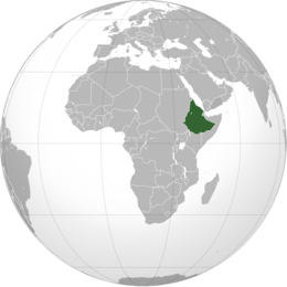 Etiopia - Localizzazione