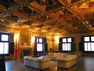 Sala Daurada del Palau de la Generalitat de València