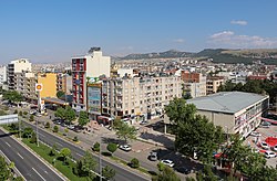 Veduta dall'alto del Boulevard Atatürk