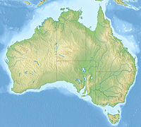 Lagekarte von  Australien