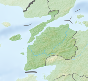 Voir sur la carte topographique de la province de Çanakkale