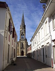 The church in Salles