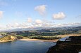 Estuaire de Villaviciosa, avec la plage de Rodiles.