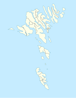 Mappa delle Isole Fær Øer