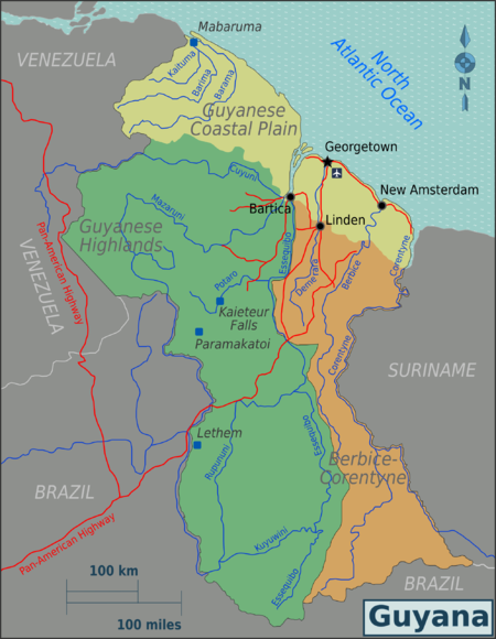 Mappa divisa per regioni