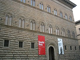 Entrada do Palazzo Strozzi