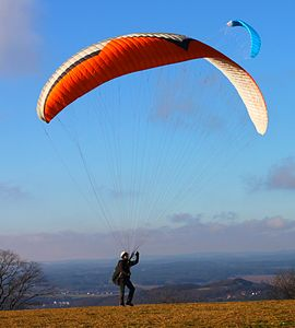 Gleitschirmflieger